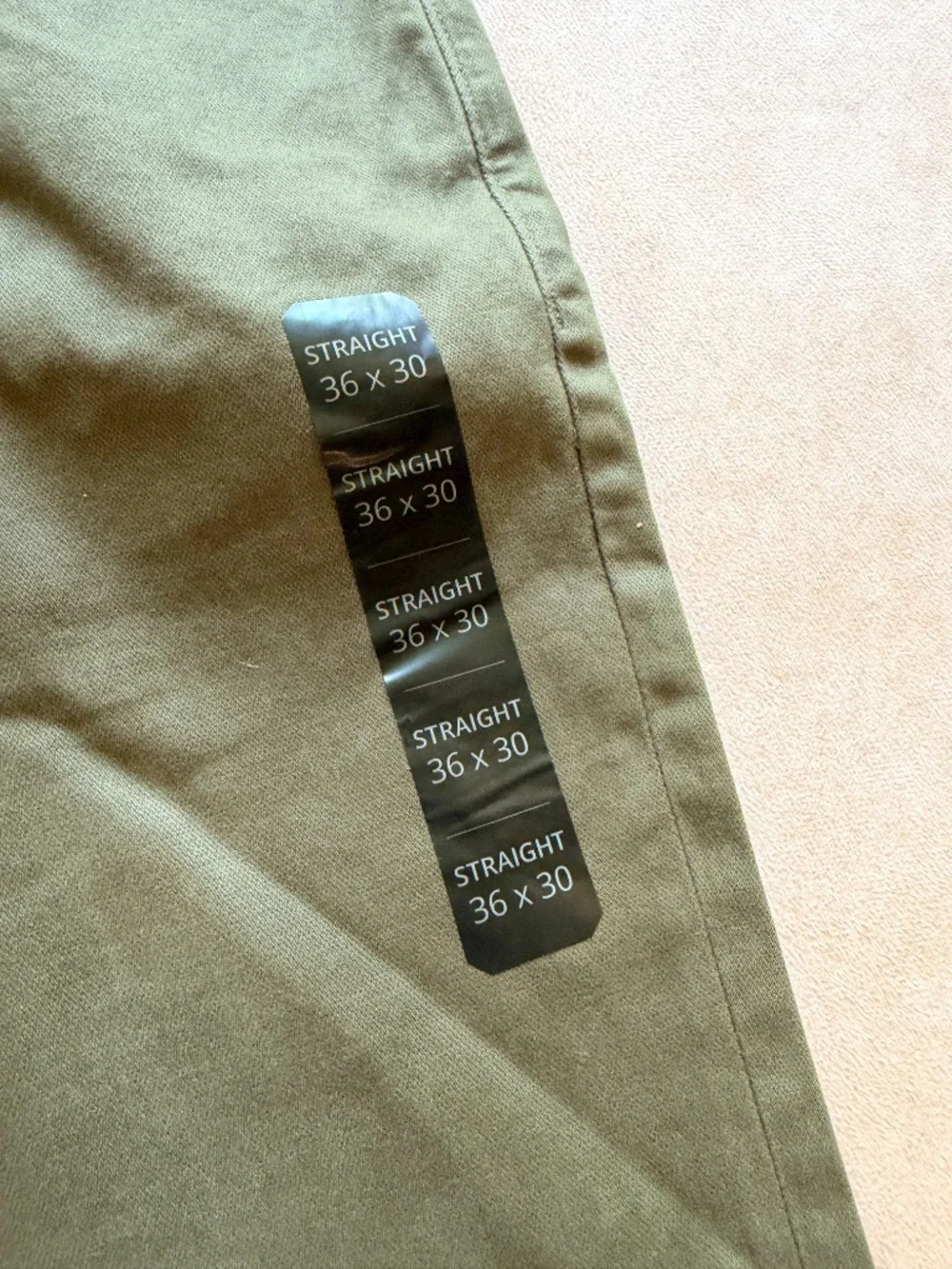 J. Crew Men's Straight-fit garment-dyed five-pocket jean • size 36x30 • BW460
